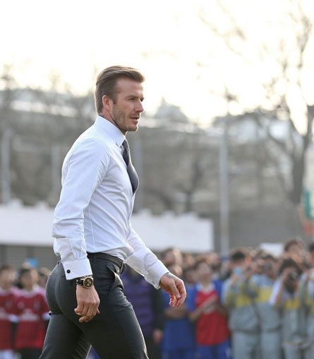 David Beckham Is Dressing His Butt Off