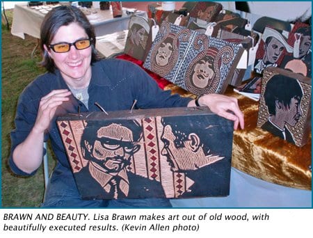 Calgary artist carves out a niche