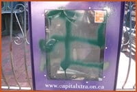 Capital Xtra boxes vandalized