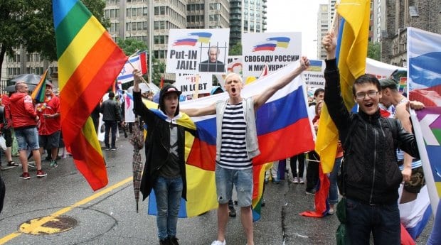 Russian and Ukrainian LGBT activists join forces in Canada