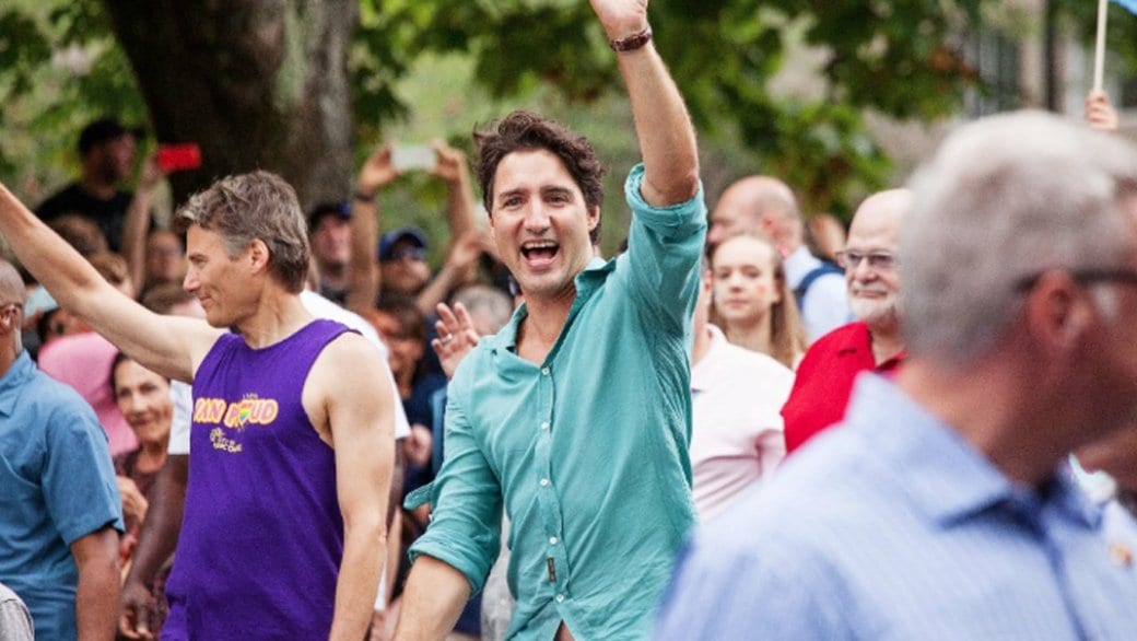 What can Trudeau celebrate at his second Toronto Pride as prime minister?
