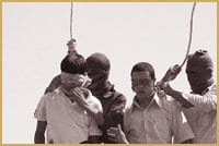 Gay Iranian hanged