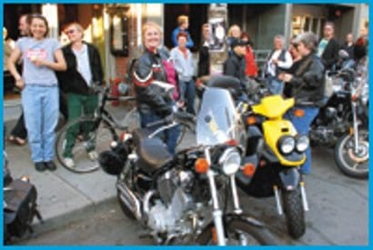 Women’s motorcyle clubs seeing double