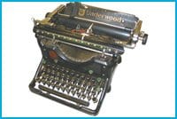 Playwright John Herbert’s typewriter