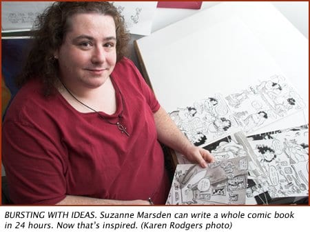 The creative life of artist Suzanne Marsden