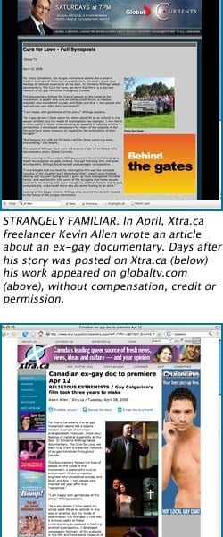 GlobalTV.com copies xtra.ca article