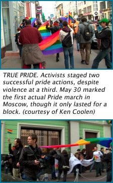 Moscow Pride organizers outwit opposition