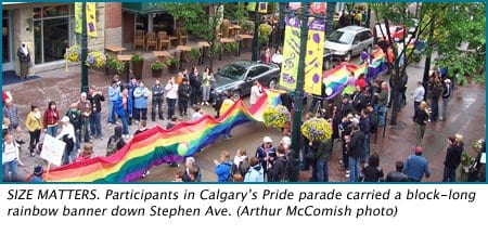 Overcast skies can’t dampen Calgary Pride