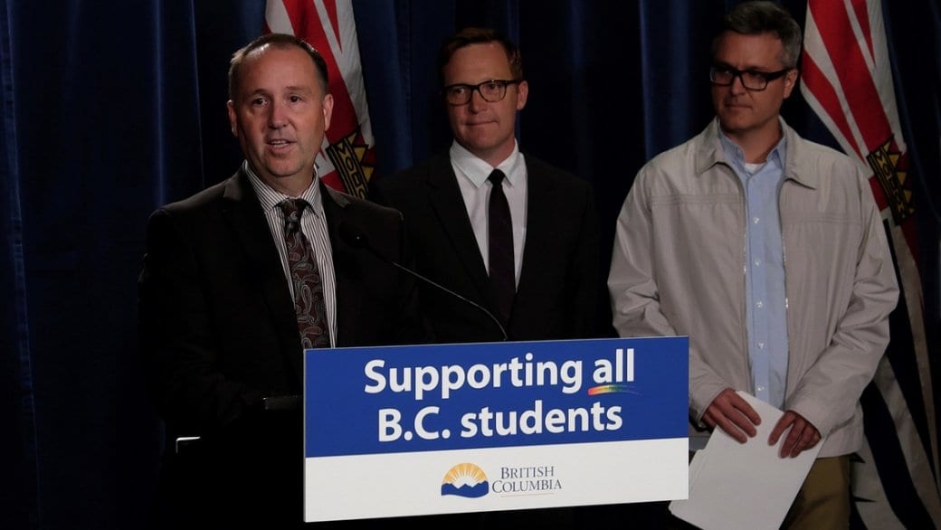 Ten percent of BC school districts missed deadline for new LGBT policy