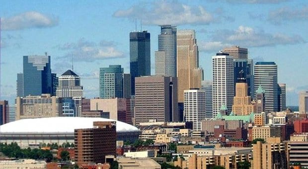 Minneapolis and St Paul