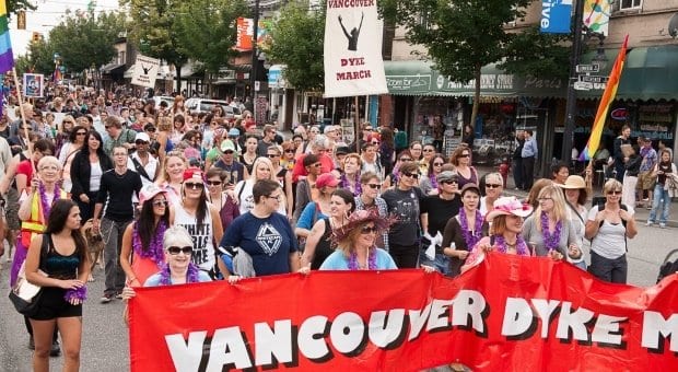 Dyke March celebrates 10 years in Vancouver