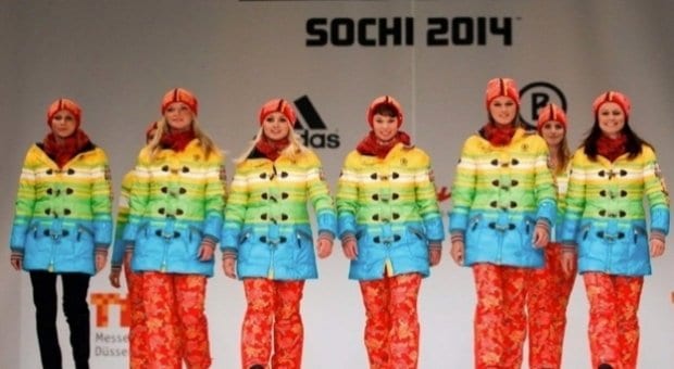 Are Germany’s rainbow-like Olympic uniforms a political statement?