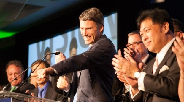 Vancouver Mayor Gregor Robertson wins third term