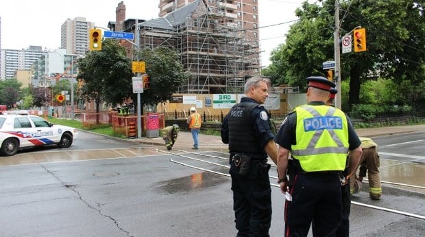 Grenade scare at Casey House expansion closes intersection