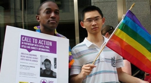 Rally in Ottawa calls attention to anti-gay violence in Jamaica