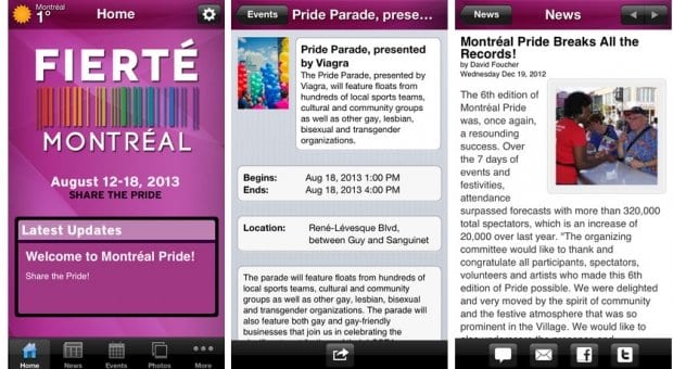 Montreal Pride? There’s an app for that