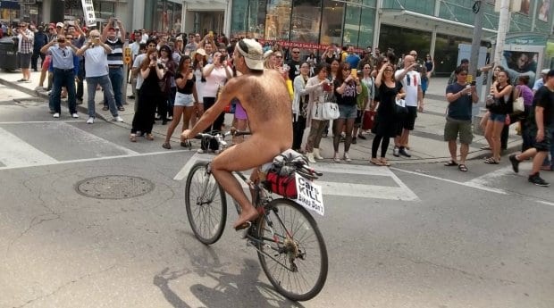 World Naked Bike Ride to hold 10th annual ride in Toronto