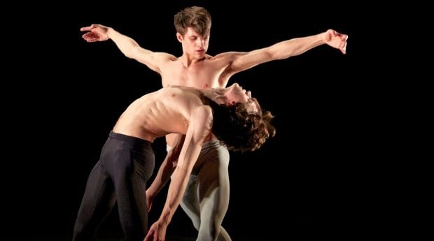 Ballet features romantic male-male duet rarely seen in dance