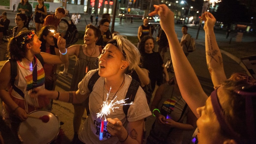 Toronto’s Night March infuses politics into Pride