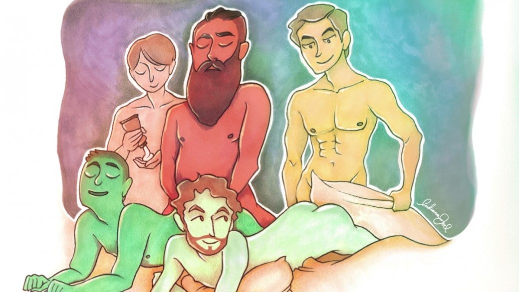 How I brought my bareback orgy fantasy to life