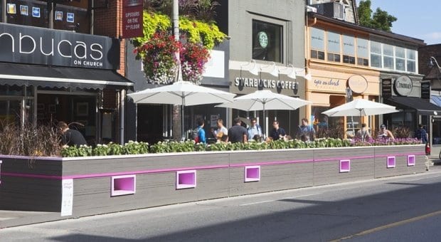 In praise of the Church Street parklets