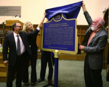 Plaque commemorates Canada’s first university gay association