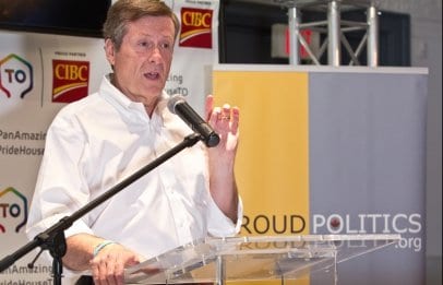 Tory and Wynne show PrideHouse Toronto support