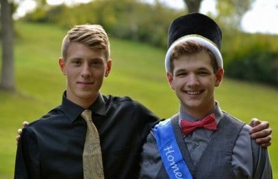 High-school jock comes out with homecoming king