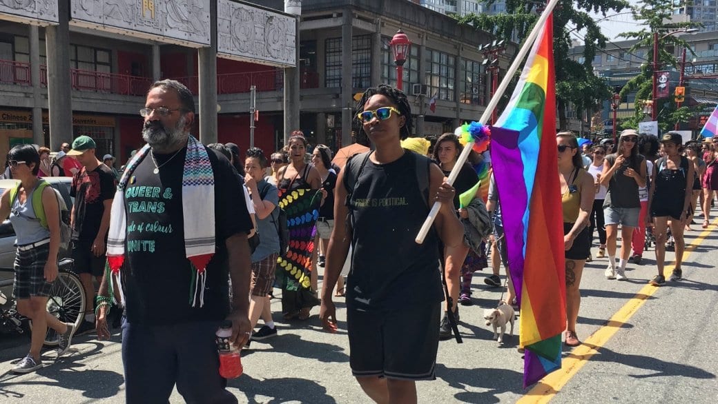 Creating an inclusive Pride march for queer people of colour