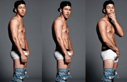 Nick Jonas wants gay fans, drops trousers to get them