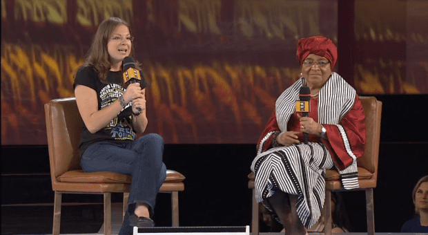 We Day gives Liberian president a pass on her country’s poor gay rights record