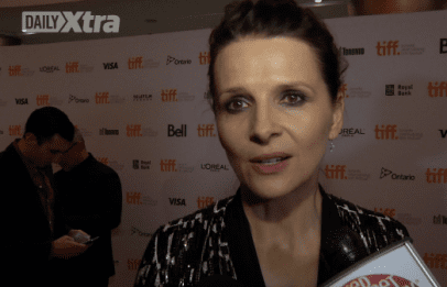VIDEO: Juliette Binoche on red carpet for Clouds of Sils Maria