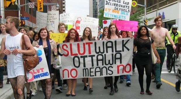 Ottawans strut through the capital in third annual SlutWalk