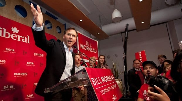 Liberal Bill Morneau takes Toronto Centre
