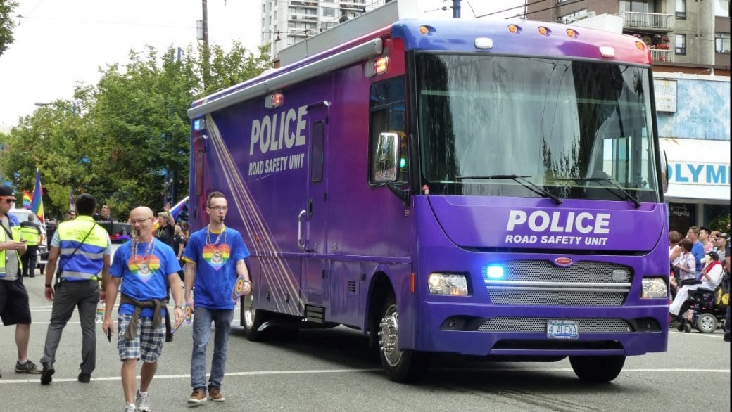 Will Vancouver Pride also ban uniformed police officers?