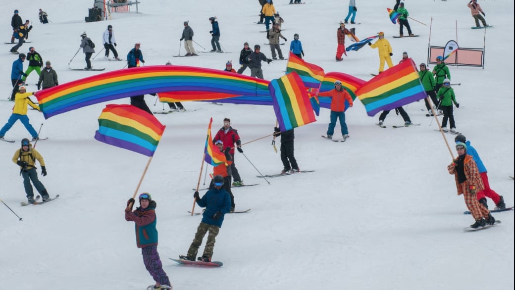 Low loonie great for gay ski week in Whistler