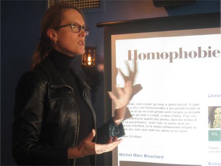 Montreal literary festival fights homophobia