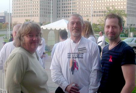 Supporters lace up for AIDS Walk