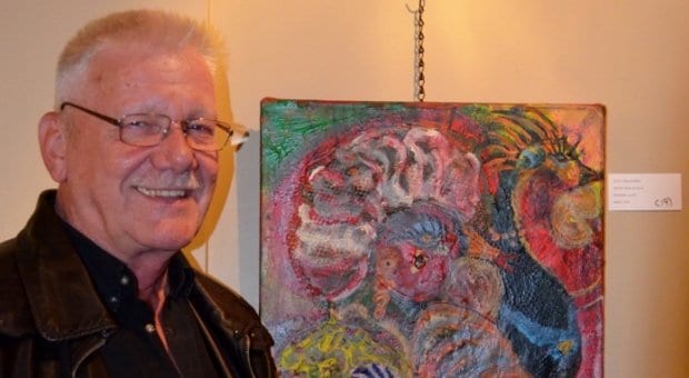 Atomic Rooster art show brings cocks to the Village