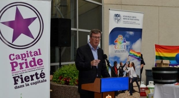 Flag-raisings across the city launch Pride in Ottawa
