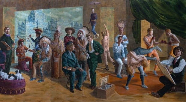 Kent Monkman painting takes Montreal art world by storm
