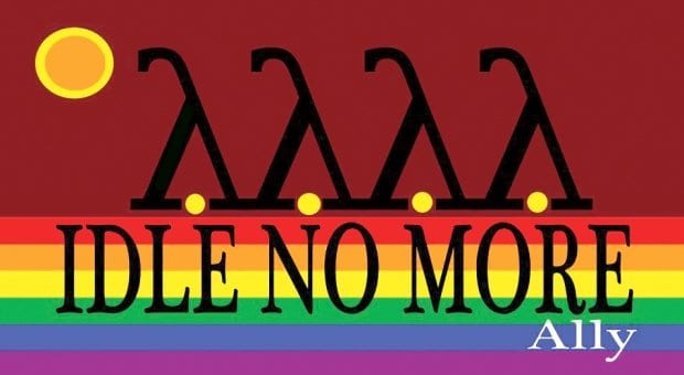 Idle No More organizers reach out to queer community
