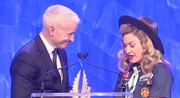 Madonna and Anderson Cooper headline GLAAD Media Awards