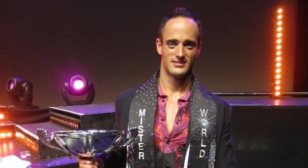 New Zealander takes top prize at Mr Gay World in Antwerp