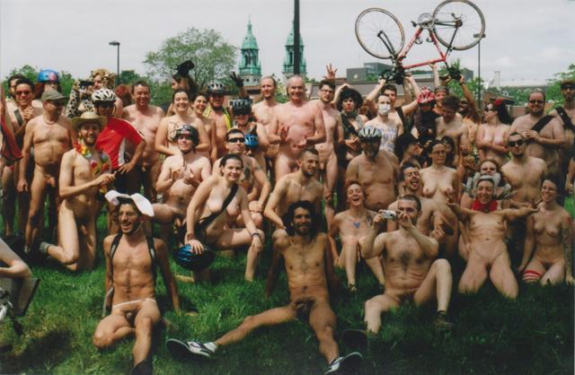 World Naked Bike Ride rolls through Montreal