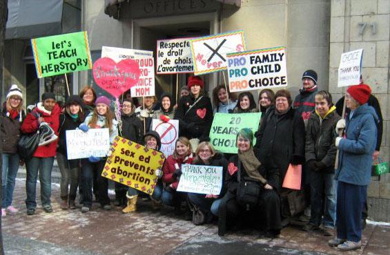 Witness: Pro-choice supporters to attend the March for Life