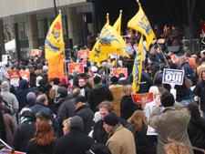Anti-Harper rally draws huge crowd in Toronto