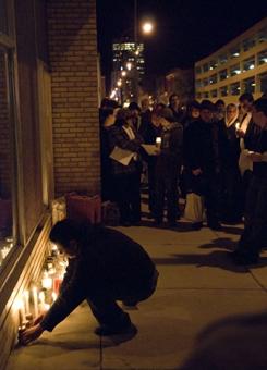 Winnipeg bathhouse fire victim remembered at vigil