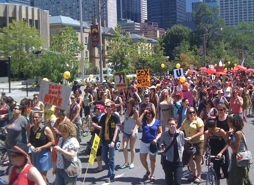 Take Back the Dyke takes over Toronto streets