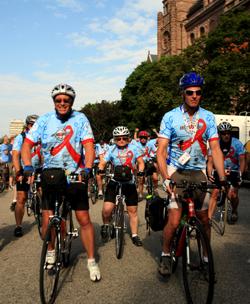 Bike rally for HIV/AIDS gives as much as it demands